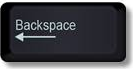 kreatywne pisanie często wymaga używanie przycisku backspace